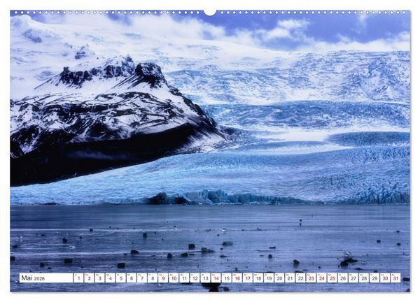 Produktbild: Island - faszinierende Landschaften im S&uuml;den (Wandkalender 2026 DIN A2 quer), CALVENDO Monatskalender
