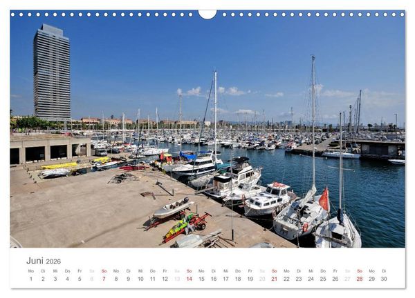 Produktbild: Barcelona im Auge der Kamera (Wandkalender 2026 DIN A3 quer), CALVENDO Monatskalender