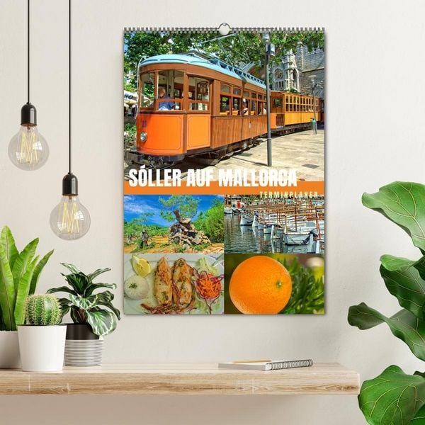 Produktbild: S&oacute;ller auf Mallorca &ndash; Terminplaner (Wandkalender 2026 DIN A2 hoch), CALVENDO Monatskalender