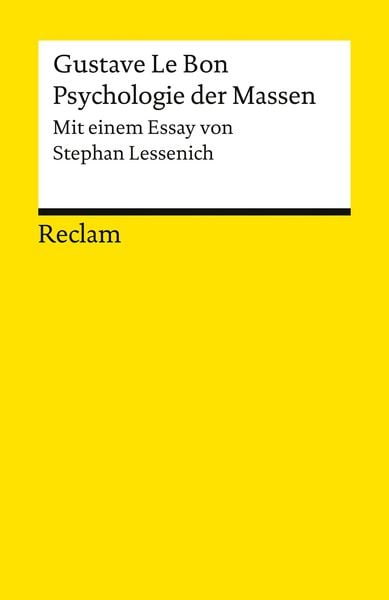 Produktbild: Psychologie der Massen. Mit einem Essay von Stephan Lessenich
