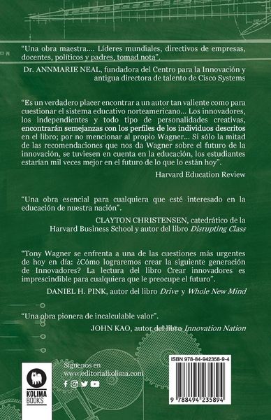 Produktbild: Creando innovadores