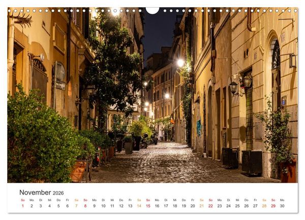 Produktbild: Rom &ndash; Geschichte, Glanz und Gassen (Wandkalender 2026 DIN A3 quer), CALVENDO Monatskalender