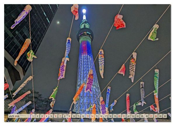 Produktbild: Japan entdecken Tokio, Osaka & mehr (Wandkalender 2026 DIN A4 quer), CALVENDO Monatskalender