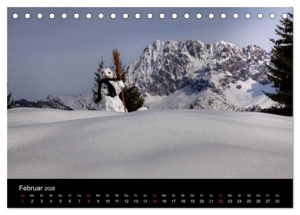 Produktbild: Bergblicke - Karwendel (Tischkalender 2026 DIN A5 quer), CALVENDO Monatskalender