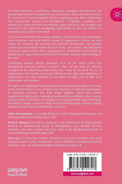 Produktbild: Managing for Social Justice