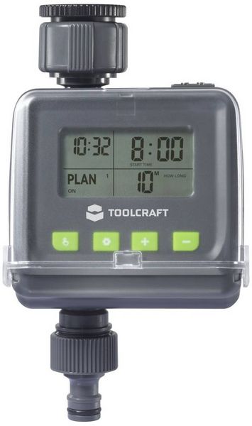 Produktbild: TOOLCRAFT TO-9612291 Bew&auml;sserungssteuerung mit Regensensor