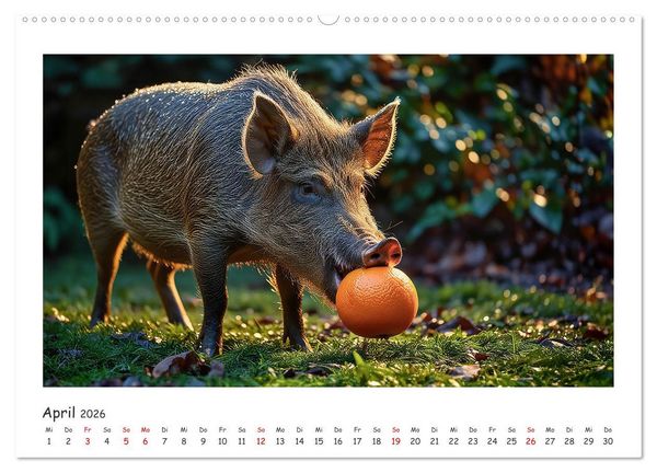 Produktbild: Mahlzeit... Wie wir Sie selten sehen! (Wandkalender 2026 DIN A2 quer), CALVENDO Monatskalender