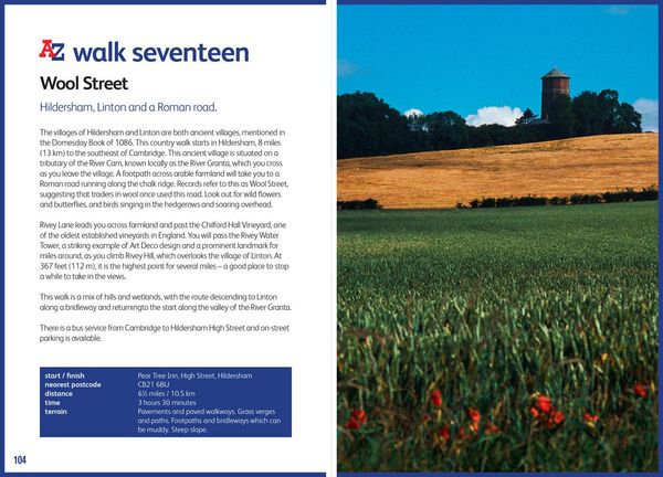 Produktbild: A-Z Cambridge Hidden Walks
