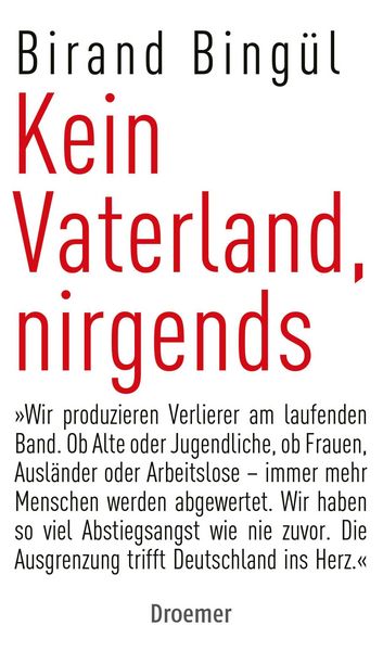 Produktbild: Kein Vaterland, nirgends