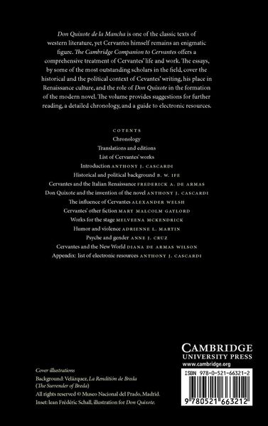 Produktbild: The Cambridge Companion to Cervantes