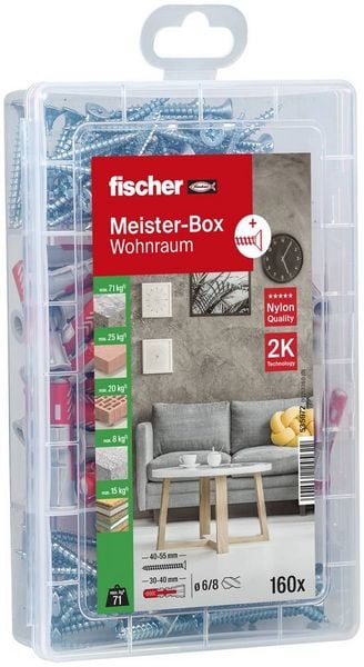 Produktbild: Fischer 535972 D&uuml;bel-Sortimentsbox 1St.