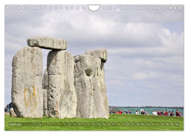 Produktbild: Mysterious Stonehenge (Wall Calendar 2026 DIN A4 landscape), CALVENDO 12 Month Wall Calendar