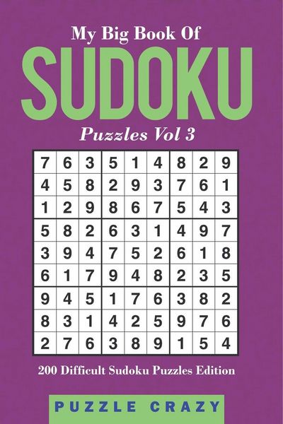 Produktbild: My Big Book Of Soduku Puzzles Vol 3