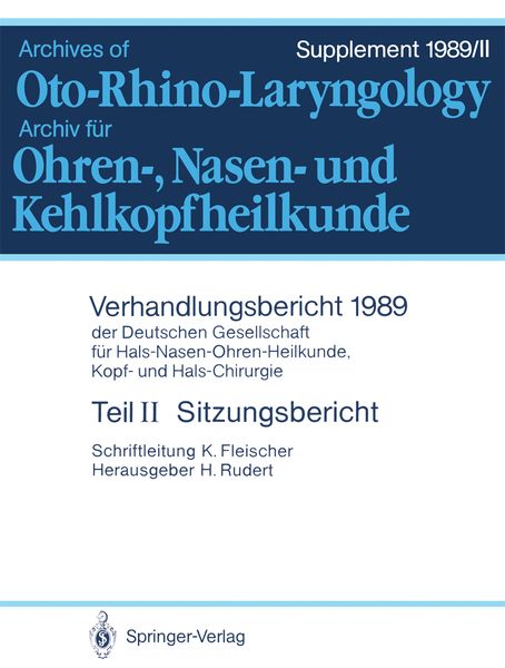 Produktbild: Teil II: Sitzungsbericht