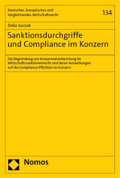 Produktbild: Sanktionsdurchgriffe und Compliance im Konzern