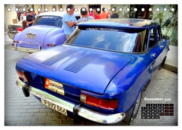 Produktbild: CORVAIR - Ein Chevy mit Heckmotor und ohne Heckflossen (Tischkalender 2026 DIN A5 quer), CALVENDO Monatskalender