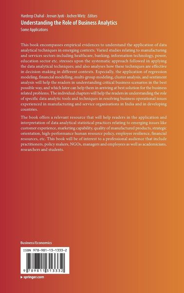 Produktbild: Understanding the Role of Business Analytics