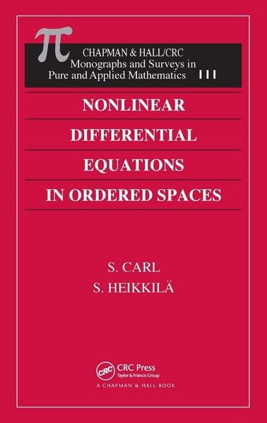 Produktbild: Nonlinear Differential Equations in Ordered Spaces