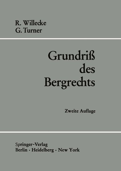Produktbild: Grundri&szlig; des Bergrechts