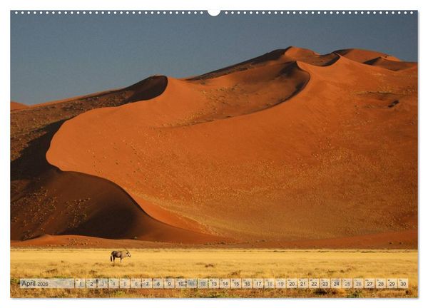 Produktbild: NAMIBIA Christian Heeb (Wandkalender 2026 DIN A2 quer), CALVENDO Monatskalender