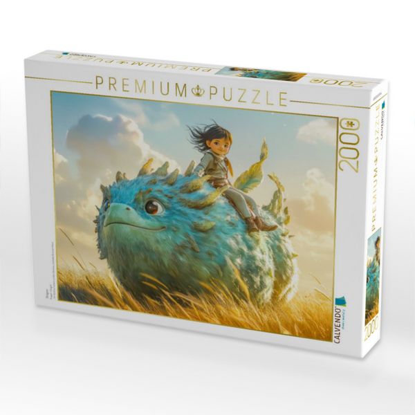 Produktbild: CALVENDO Puzzle Dragon | 2000 Teile Lege-Gr&ouml;&szlig;e 90x67cm Foto-Puzzle f&uuml;r gl&uuml;ckliche Stunden