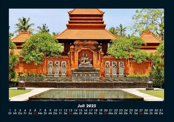 Produktbild: Tempel 2025 Fotokalender DIN A4