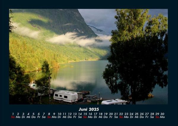Produktbild: Bergige Welten 2025 Fotokalender DIN A4