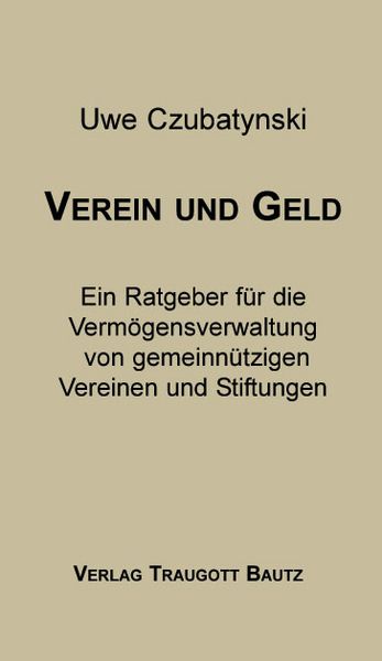Produktbild: Verein und Geld