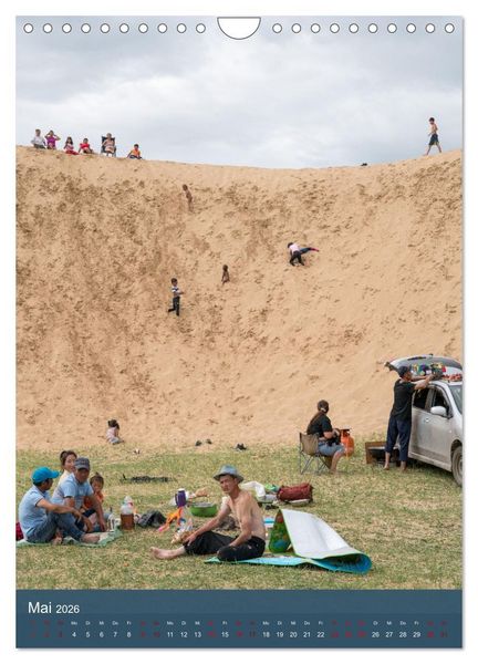 Produktbild: Mongolei - Mensch, Natur und Religion im Einklang (Wandkalender 2026 DIN A4 hoch), CALVENDO Monatskalender