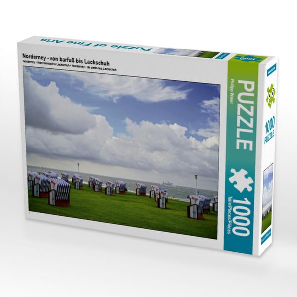 CALVENDO Puzzle Norderney - von barfuß bis Lackschuh | 1000 Teile Lege-Größe 64x48cm Foto-Puzzle für glückliche Stunden