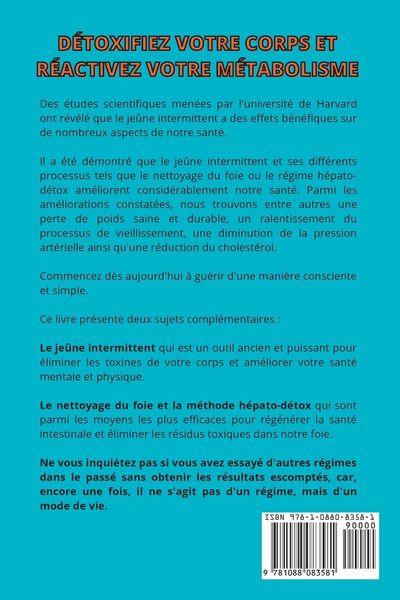 Produktbild: Le je&ucirc;ne intermittent et le r&eacute;gime h&eacute;pato-d&eacute;tox
