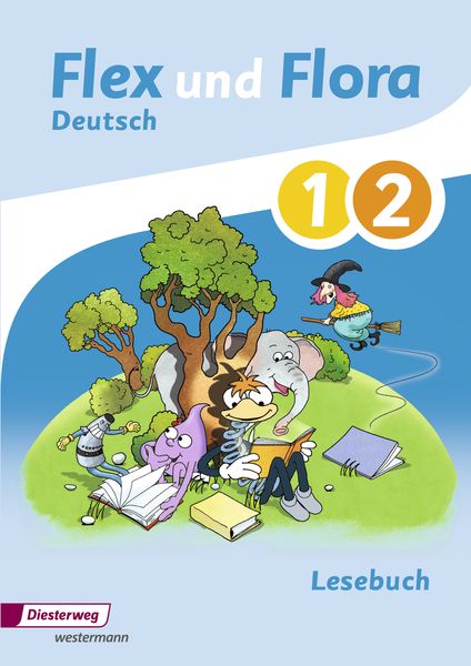 Flex und Flora 1 / 2. Lesebuch, Gebundene Ausgabe von Bettina Sievert,Heike Baligand,Angelika Föhl,Tanja Holtz,Nadine Pistor, Verlag Moritz Diesterweg