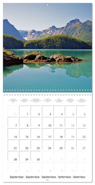 Produktbild: Norway Land of the Vikings and fairy tales (Wall Calendar 2026 12 &times; 12 Inch) CALVENDO 12 Month Wall Calendar