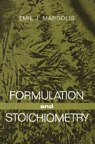 Produktbild: Formulation and Stoichiometry