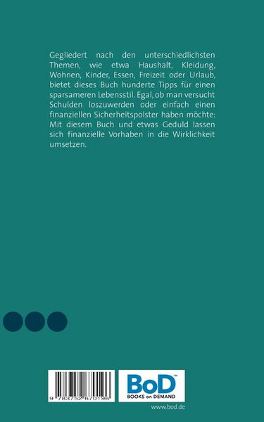 Produktbild: Das Sparbuch