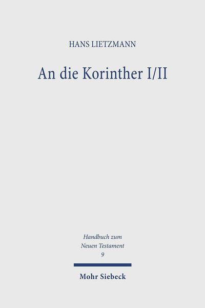 Produktbild: An die Korinther I/II