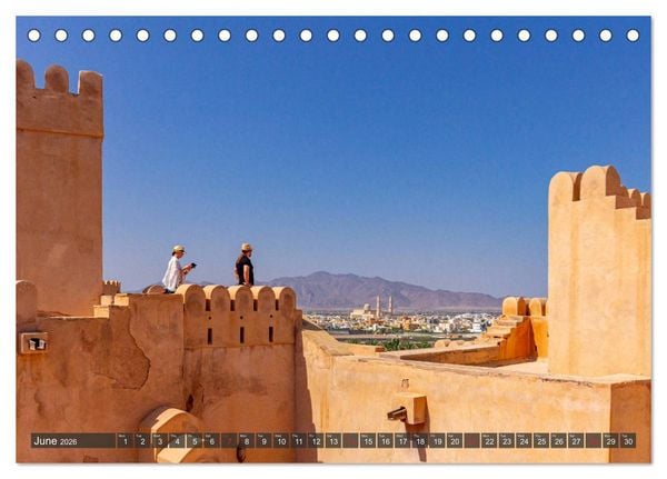 Produktbild: Dream destinations around the world (Desk Calendar 2026 DIN A5 landscape), CALVENDO 12 Month DeskCalendar