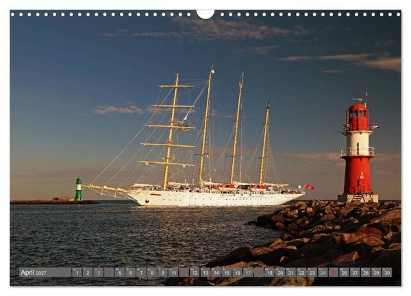 Produktbild: Kreuzfahrt Warnem&uuml;nde (Wandkalender 2027 DIN A3 quer), CALVENDO Monatskalender
