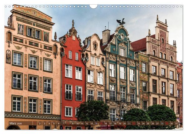 Produktbild: Sehenswertes Danzig (Wandkalender 2026 DIN A3 quer), CALVENDO Monatskalender