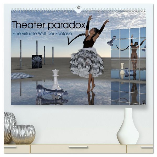 Produktbild: Theater paradox (hochwertiger Premium Wandkalender 2026 DIN A2 quer), Kunstdruck in Hochglanz