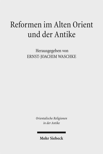 Produktbild: Reformen im Alten Orient und der Antike