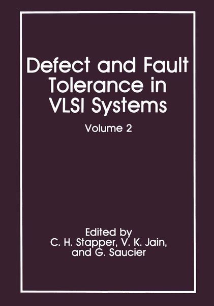 Produktbild: Defect and Fault Tolerance in VLSI Systems