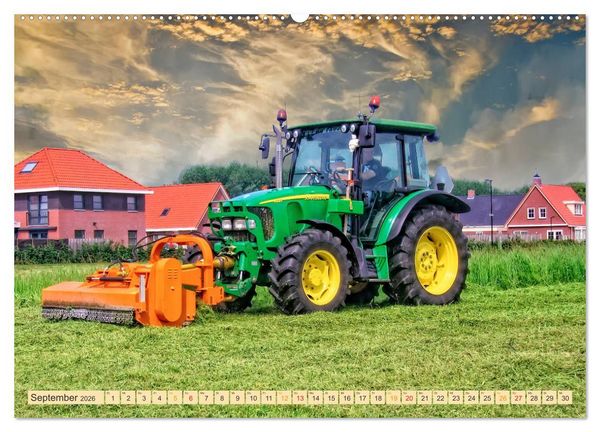 Produktbild: Landwirtschaft - Hightech und Handarbeit (hochwertiger Premium Wandkalender 2026 DIN A2 quer), Kunstdruck in Hochglanz
