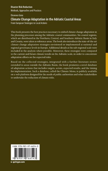Produktbild: Climate Change Adaptation in the Adriatic Coastal Areas