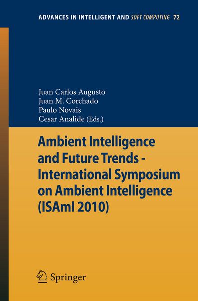 Produktbild: Ambient Intelligence and Future Trends -