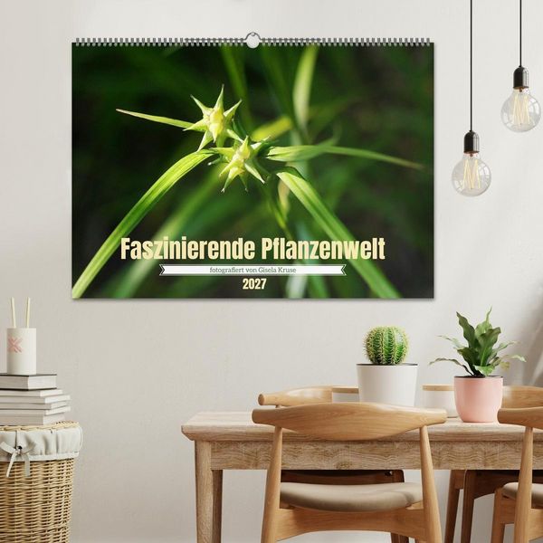 Produktbild: Faszinierende Pflanzenwelt (Wandkalender 2027 DIN A2 quer), CALVENDO Monatskalender