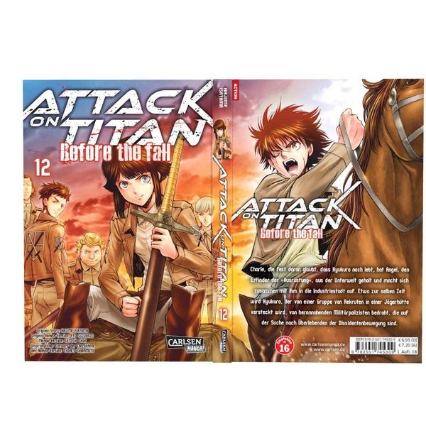 Produktbild: Attack on Titan - Before the Fall 12