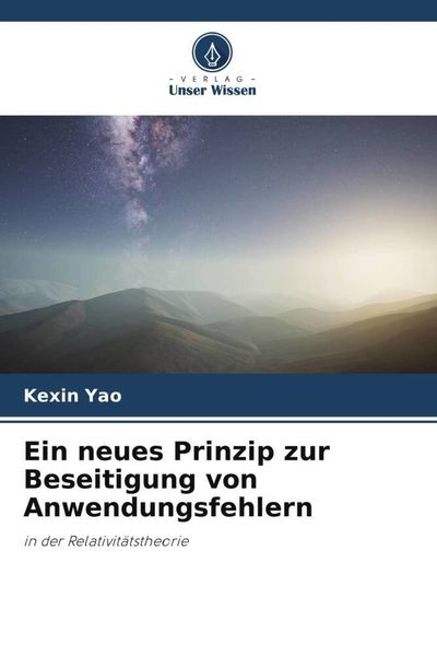 Produktbild: Ein neues Prinzip zur Beseitigung von Anwendungsfehlern