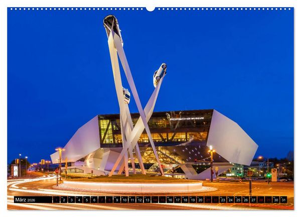 Produktbild: Ein Jahr STUTTGART (hochwertiger Premium Wandkalender 2026 DIN A2 quer), Kunstdruck in Hochglanz