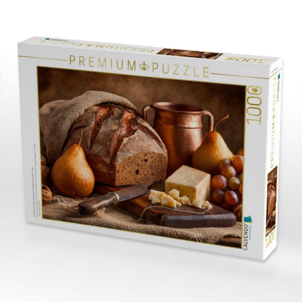 Produktbild: CALVENDO Puzzle Ein Motiv aus dem Kalender Landleben auf dem Tisch | 1000 Teile Lege-Gr&ouml;&szlig;e 64x48cm Foto-Puzzle f&uuml;r gl&uuml;ckliche Stunden